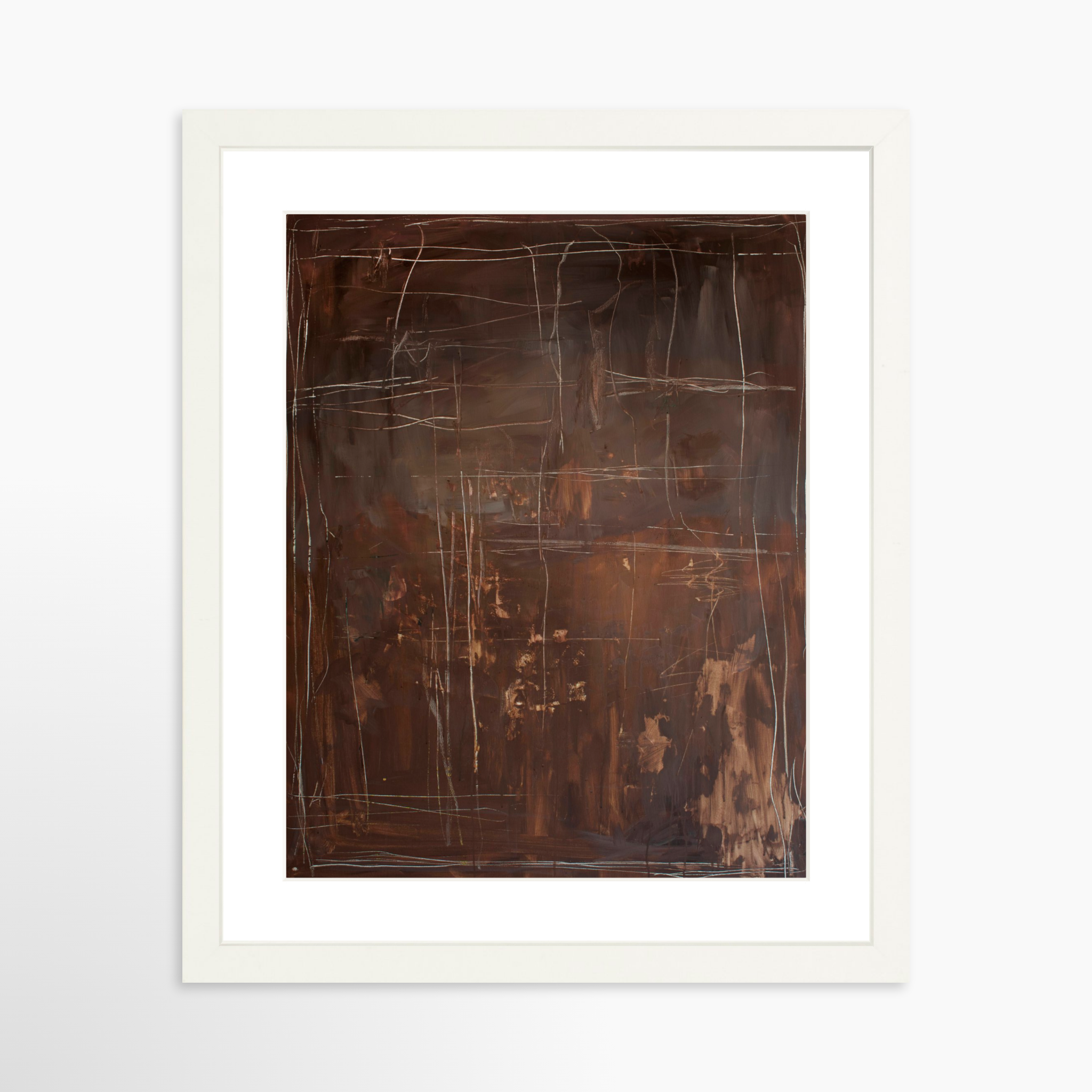 11x14 / White Frame + White Mat