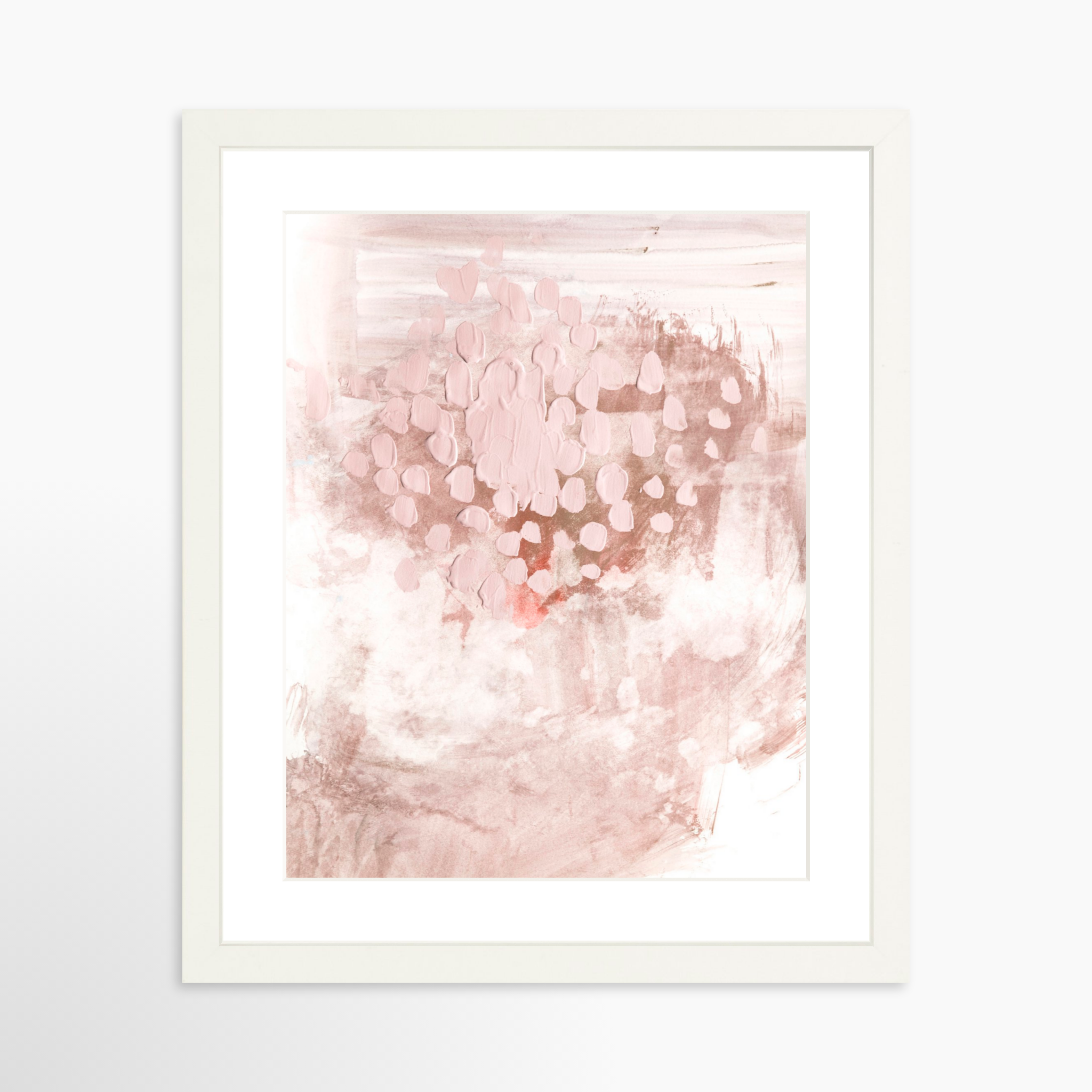 11x14 / White Frame + White Mat