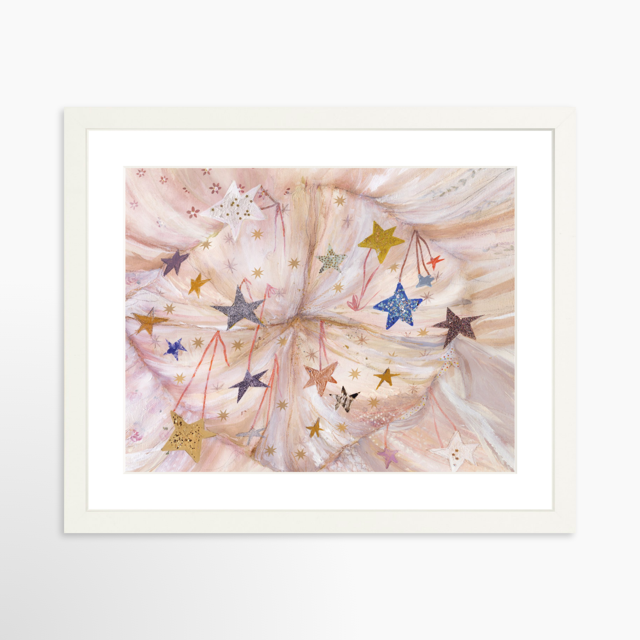 14x11 / White Frame + White Mat