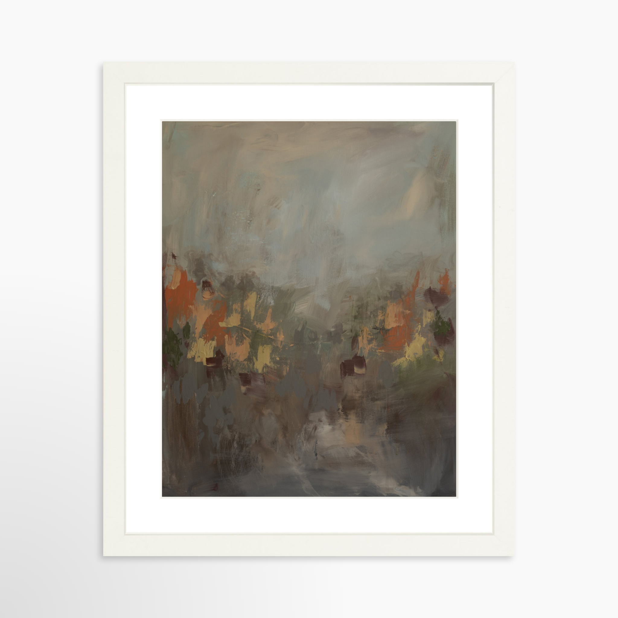 11x14 / White Frame + White Mat