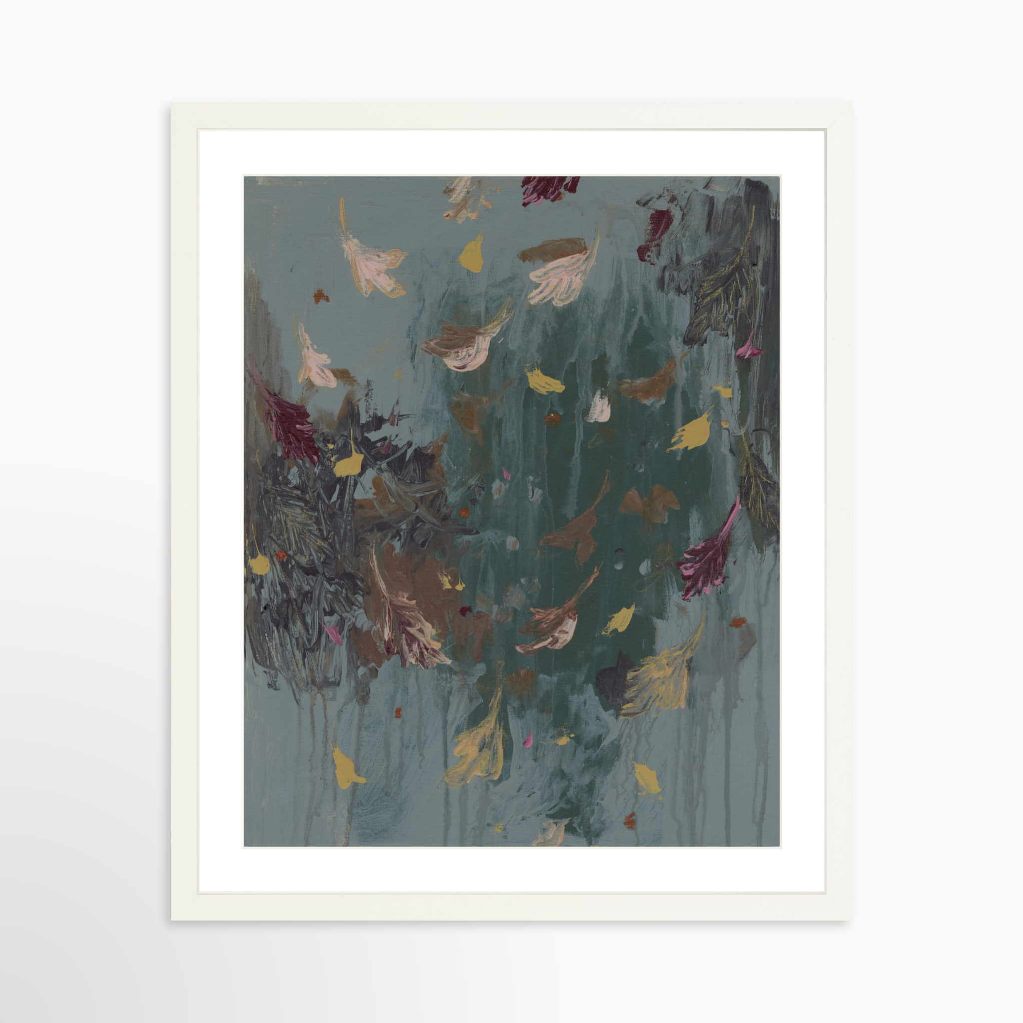 20x24 / White Frame + White Mat