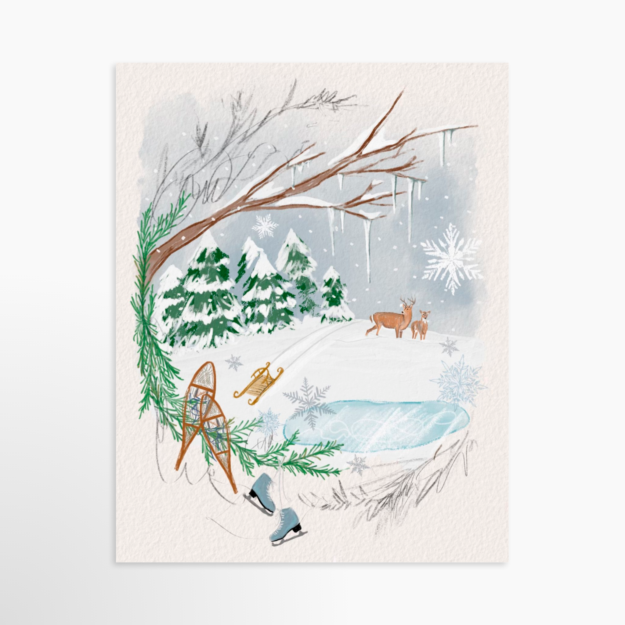 11x14 / Luxe Art Print (Unframed)