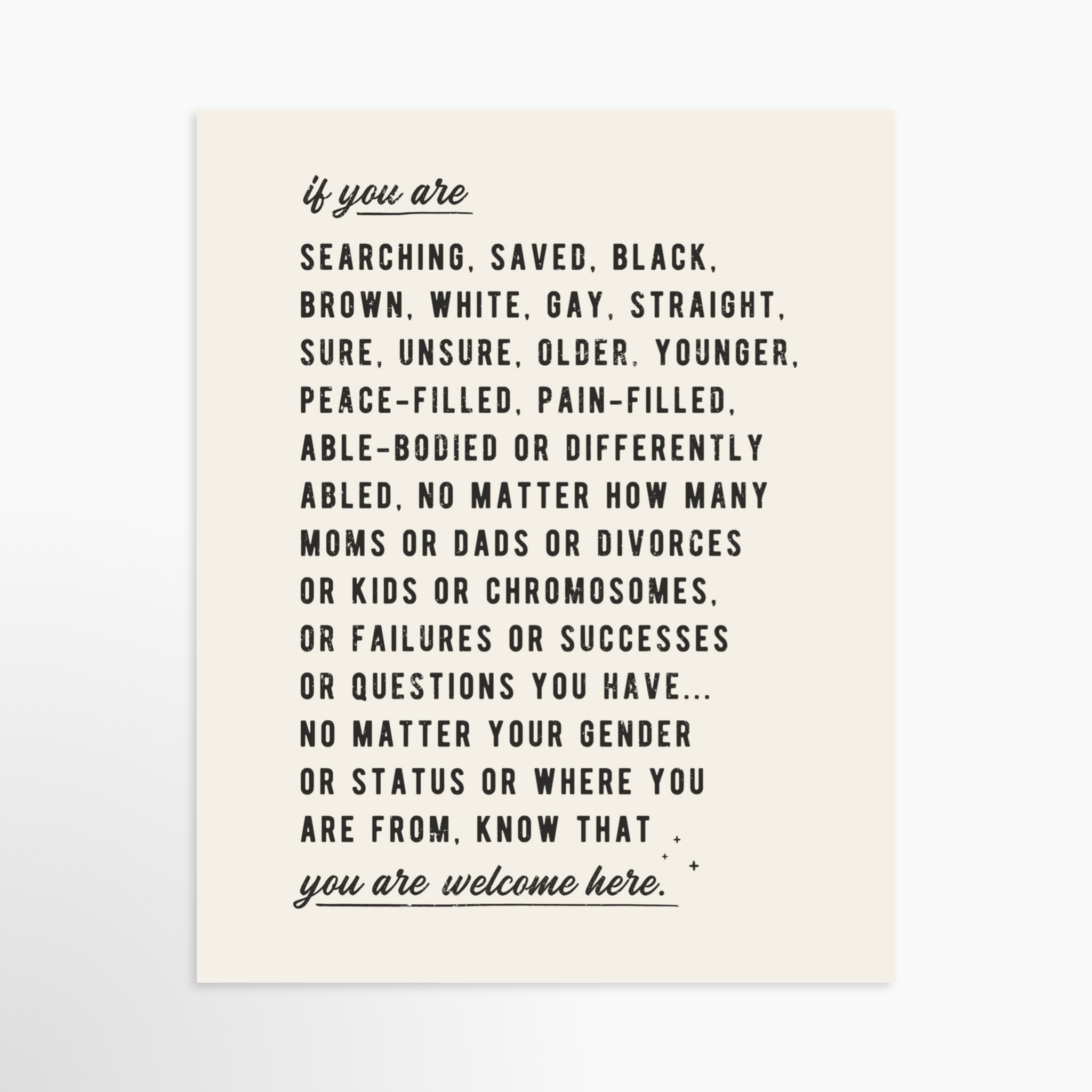 16x20 / Luxe Art Print (Unframed)