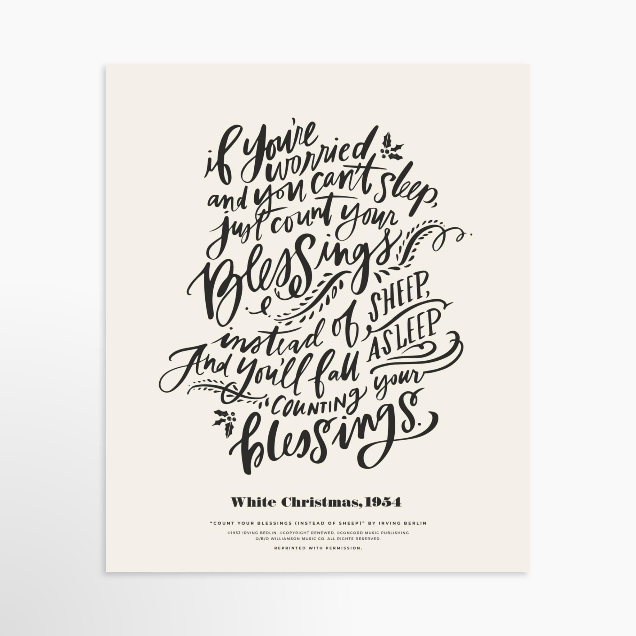 20x25 / Luxe Art Print (Unframed)