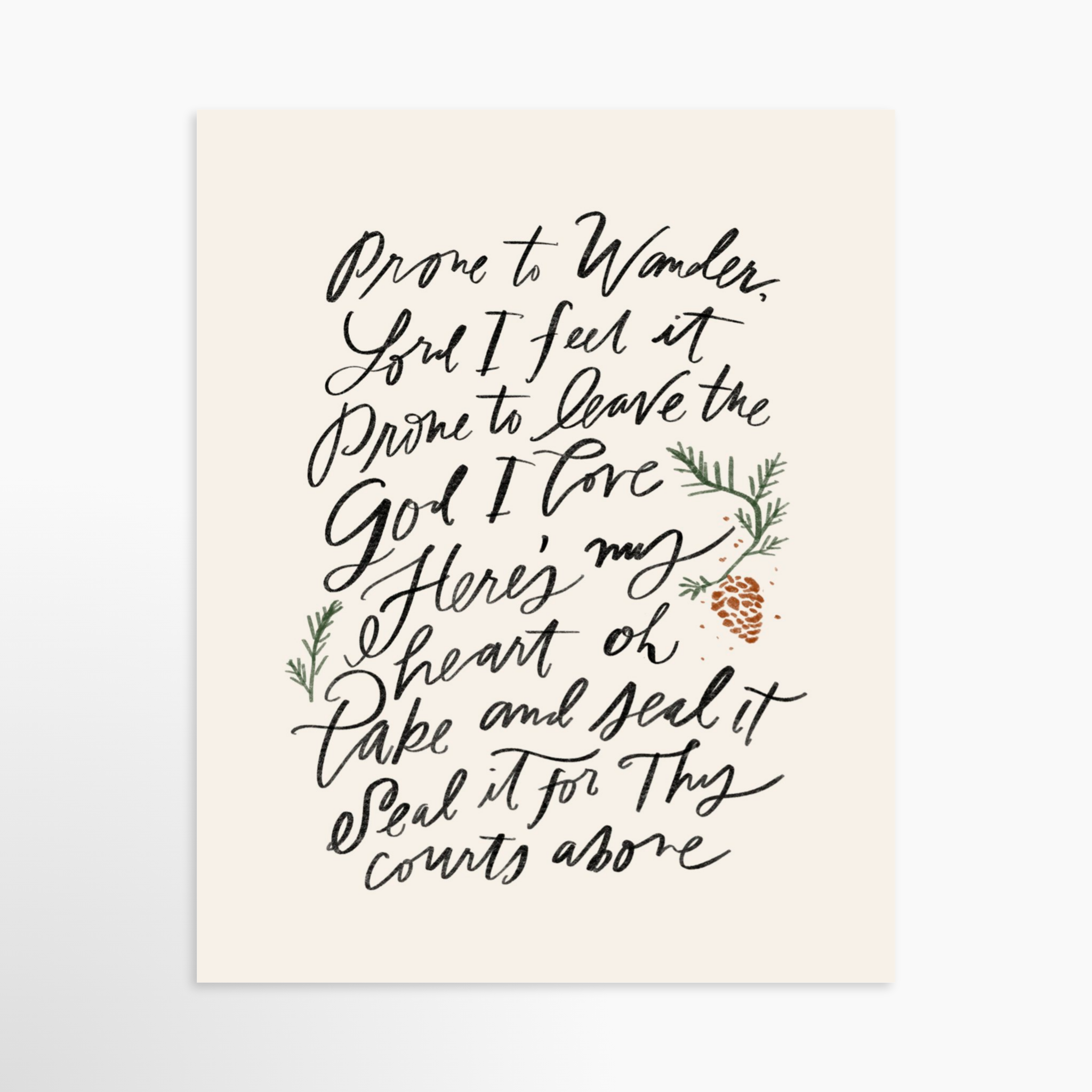 20x25 / Luxe Art Print (Unframed)