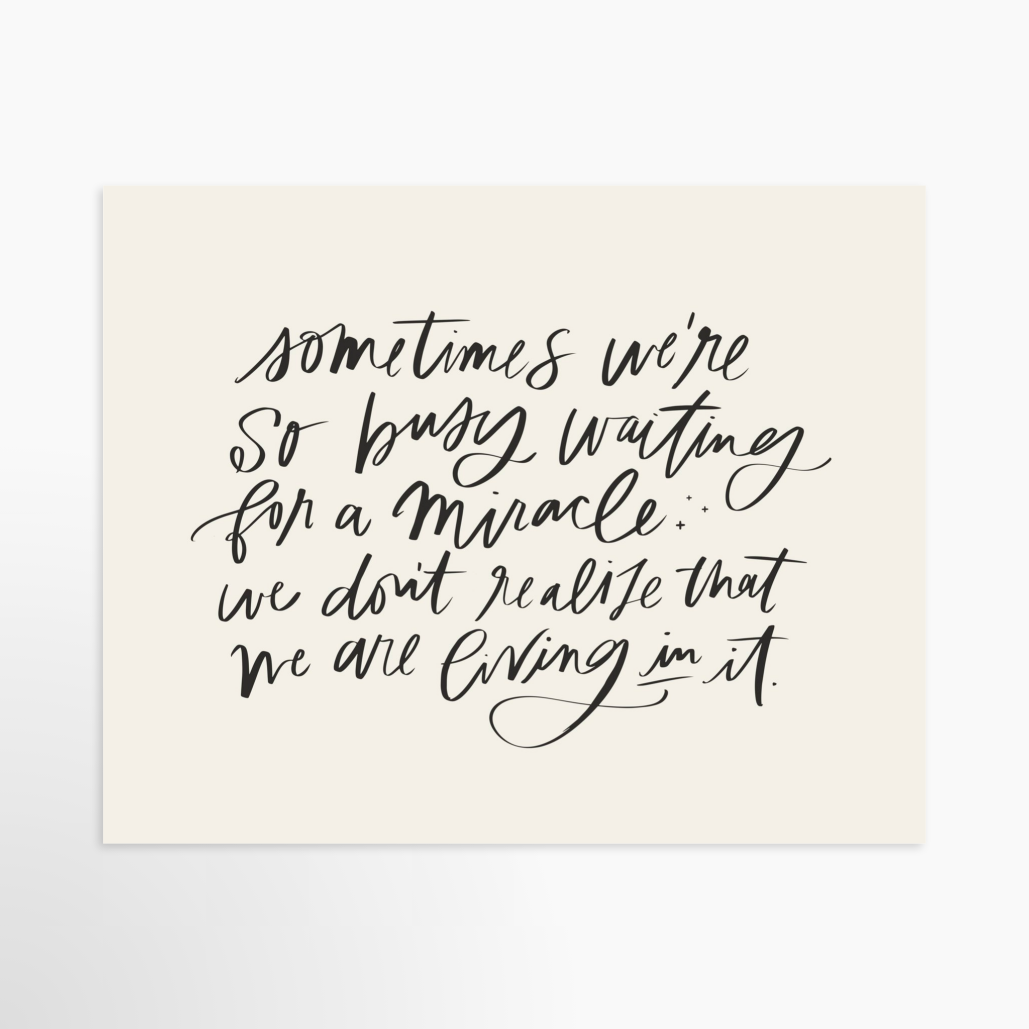 25x20 / Luxe Art Print (Unframed)