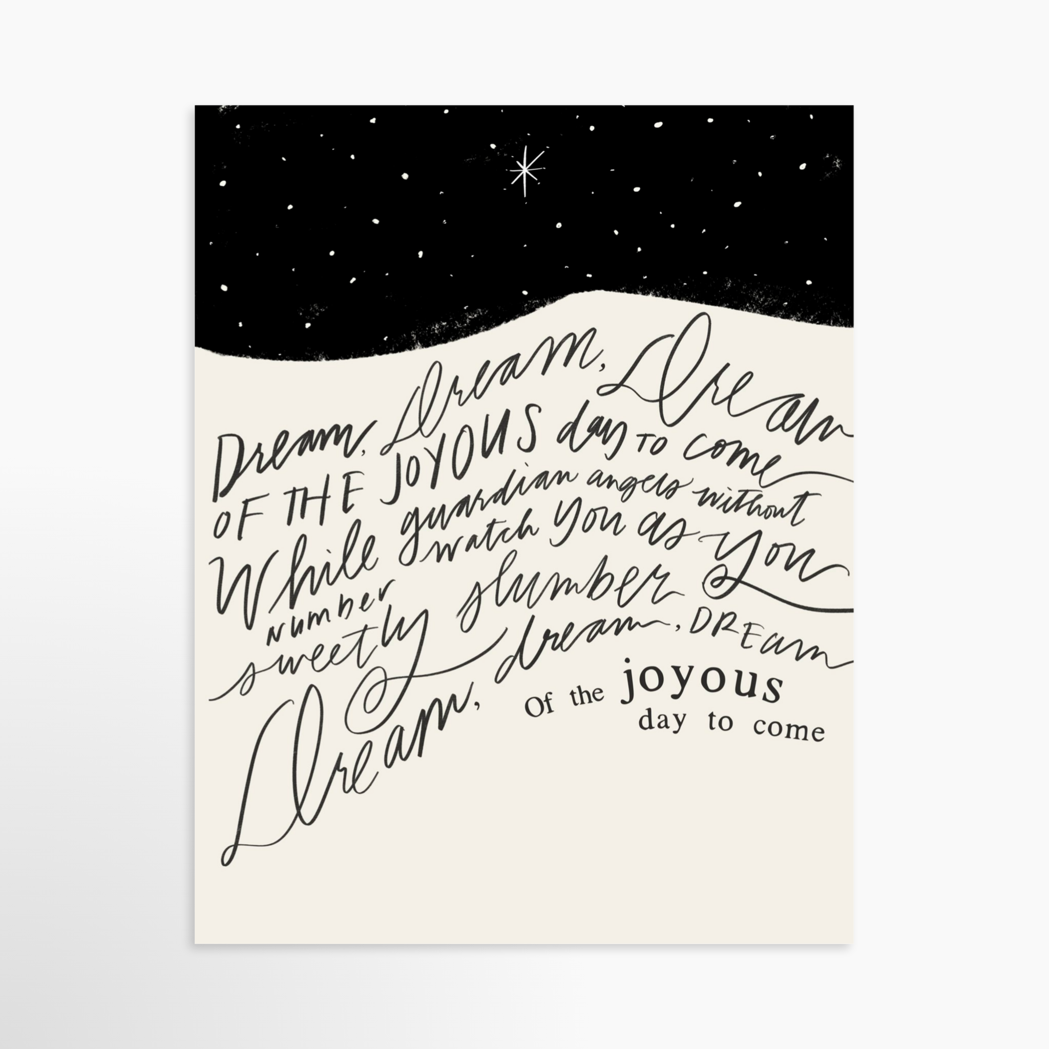 11x14 / Unframed Art Print