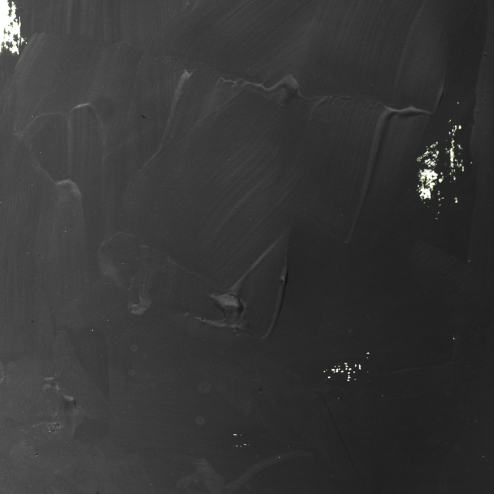 Black Splotch Luxe Art Print