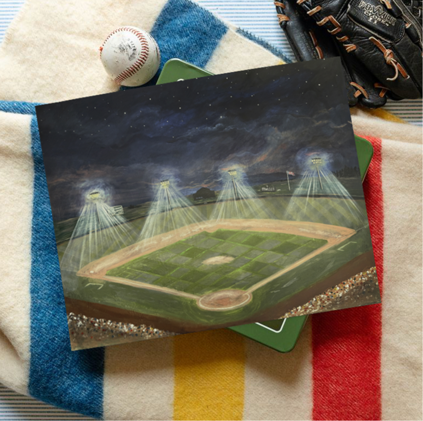 Night Game Luxe Art Print