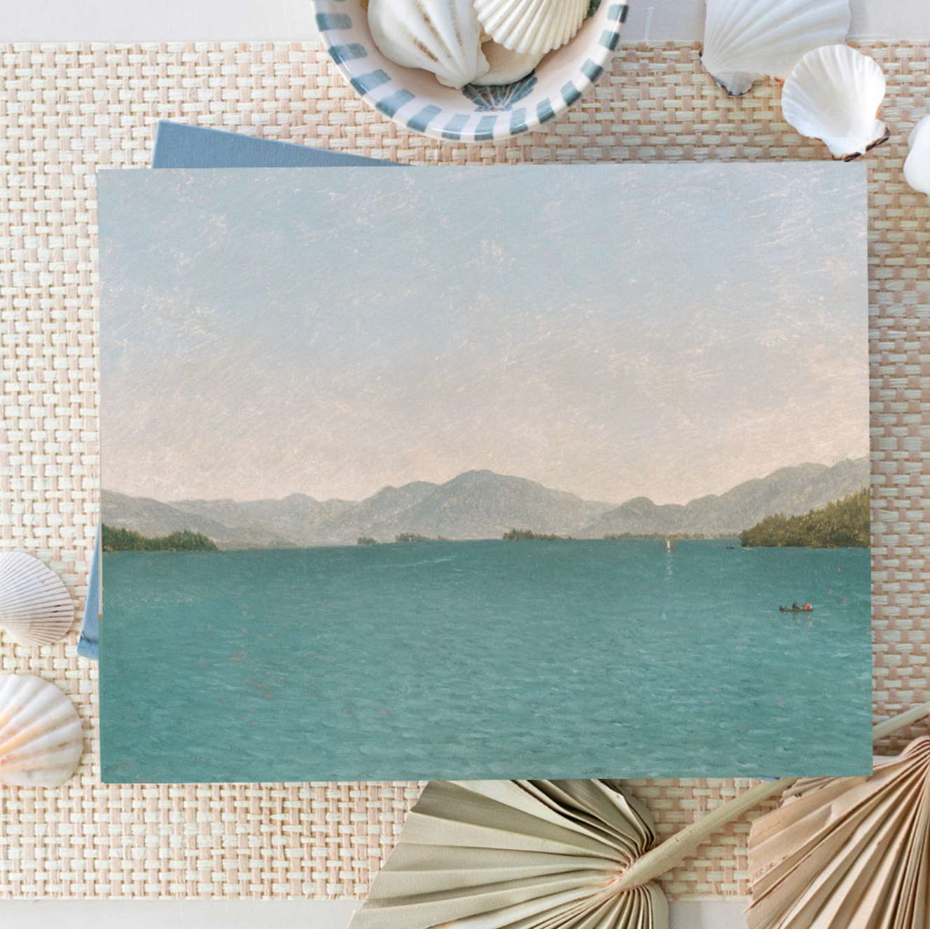 Mermaid Lake Luxe Art Print