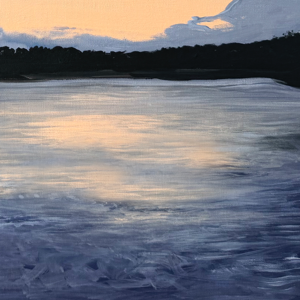 Emily's Lake Canvas Wall Art