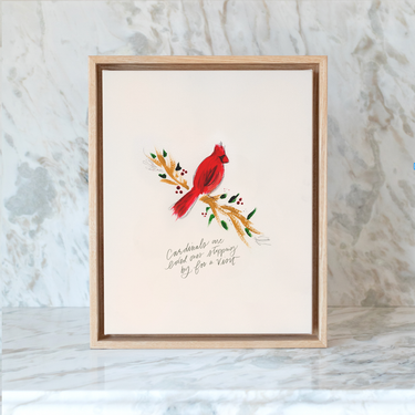 Cardinals Remind Us | Canvas