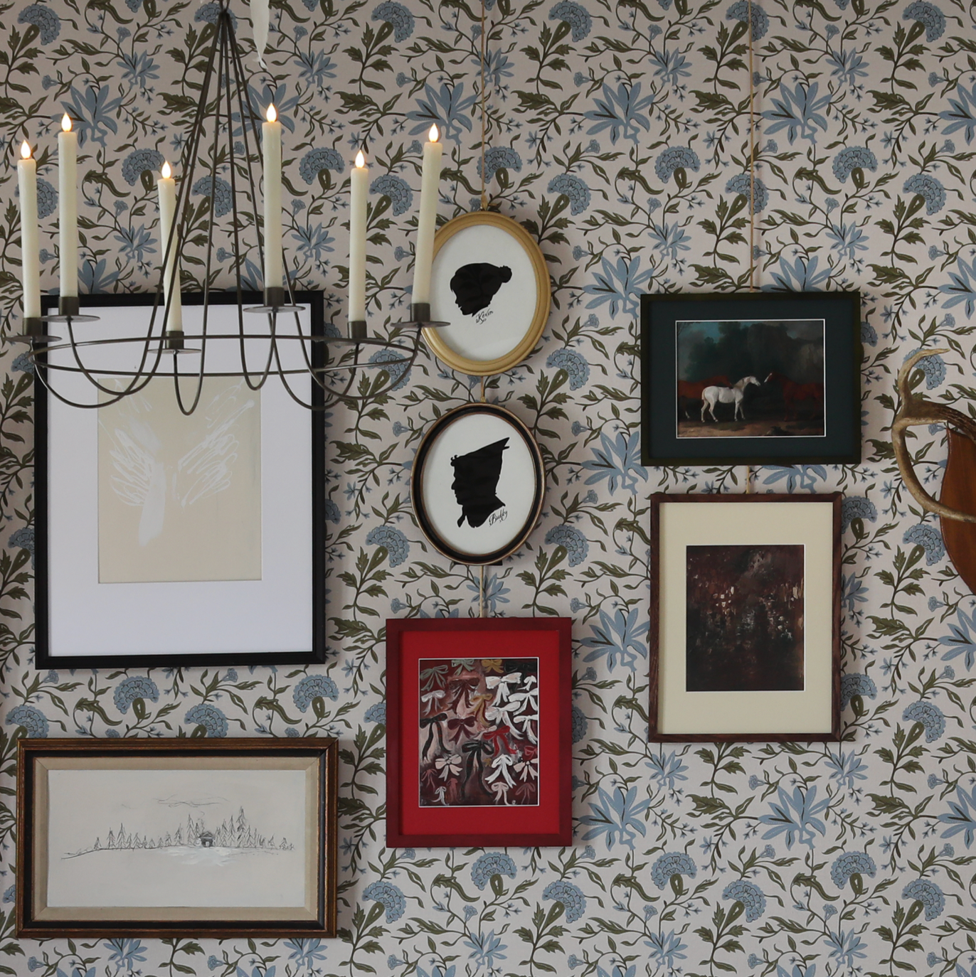 Buddy Silhouette Luxe Art Print