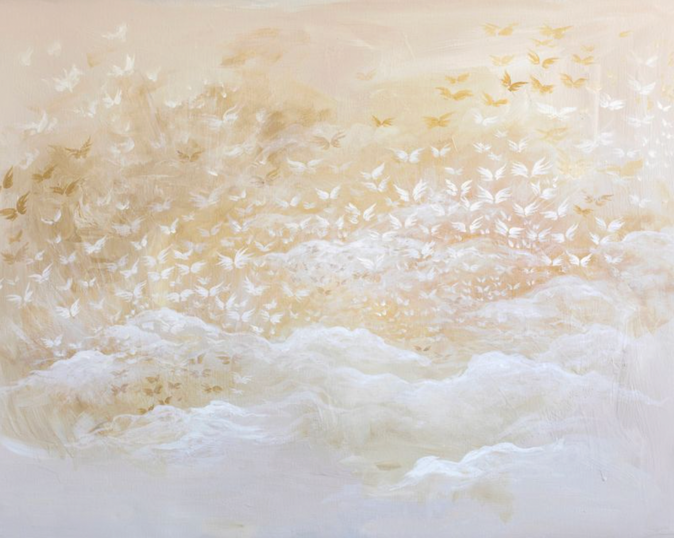 Multitudes Luxe Art Print