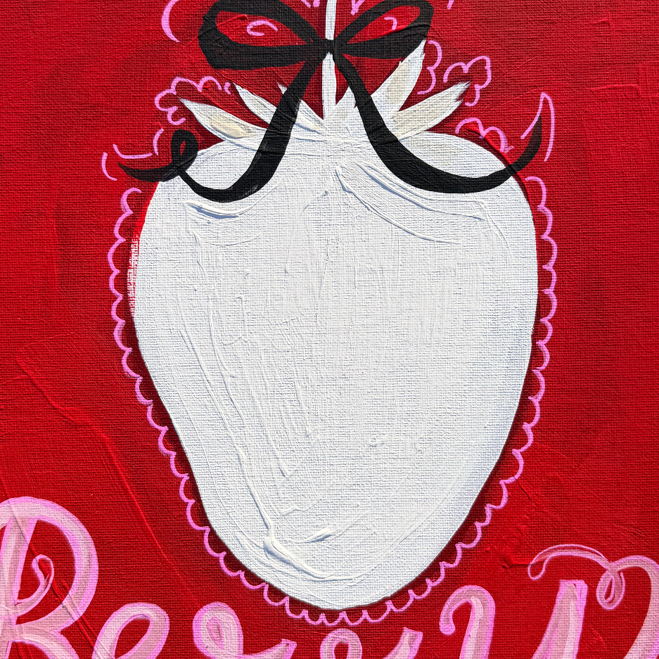 Coquette Berry Luxe Art Print
