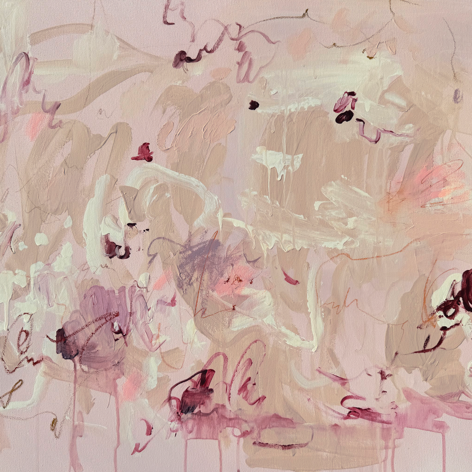 Raspberry Beret Luxe Art Print