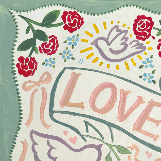 Love is All You Need Luxe Art Print