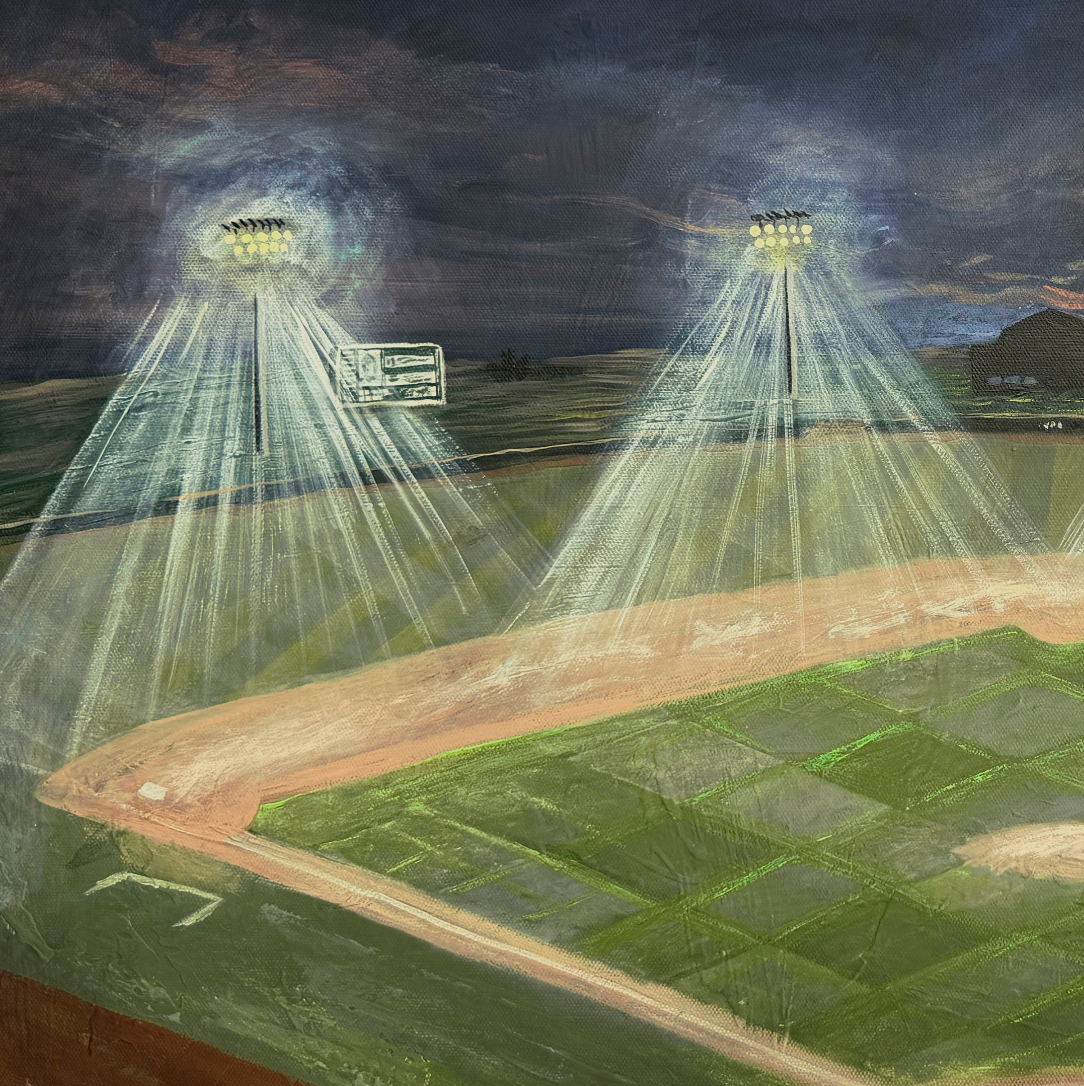 Night Game Canvas Wall Art