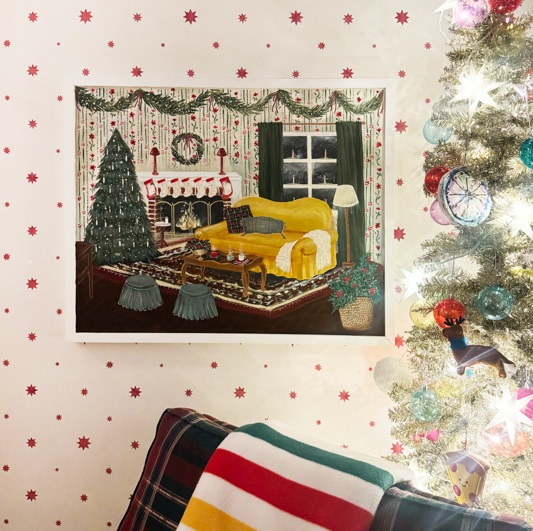 Home Alone House Canvas