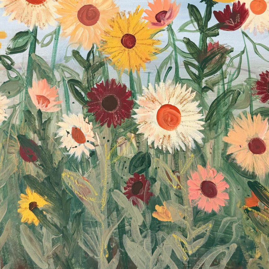 Sunflower Farm Canvas Wall Art