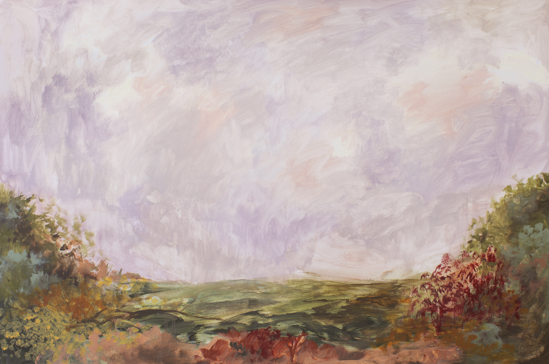 October Glen Textured Canvas Wall Art (Rectangle)