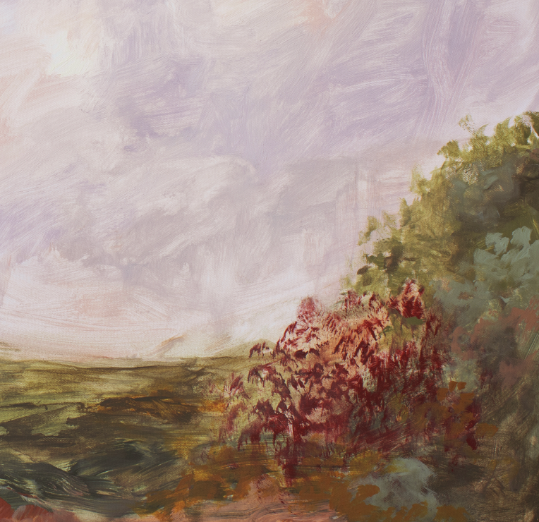 October Glen Textured Canvas Wall Art (Rectangle)