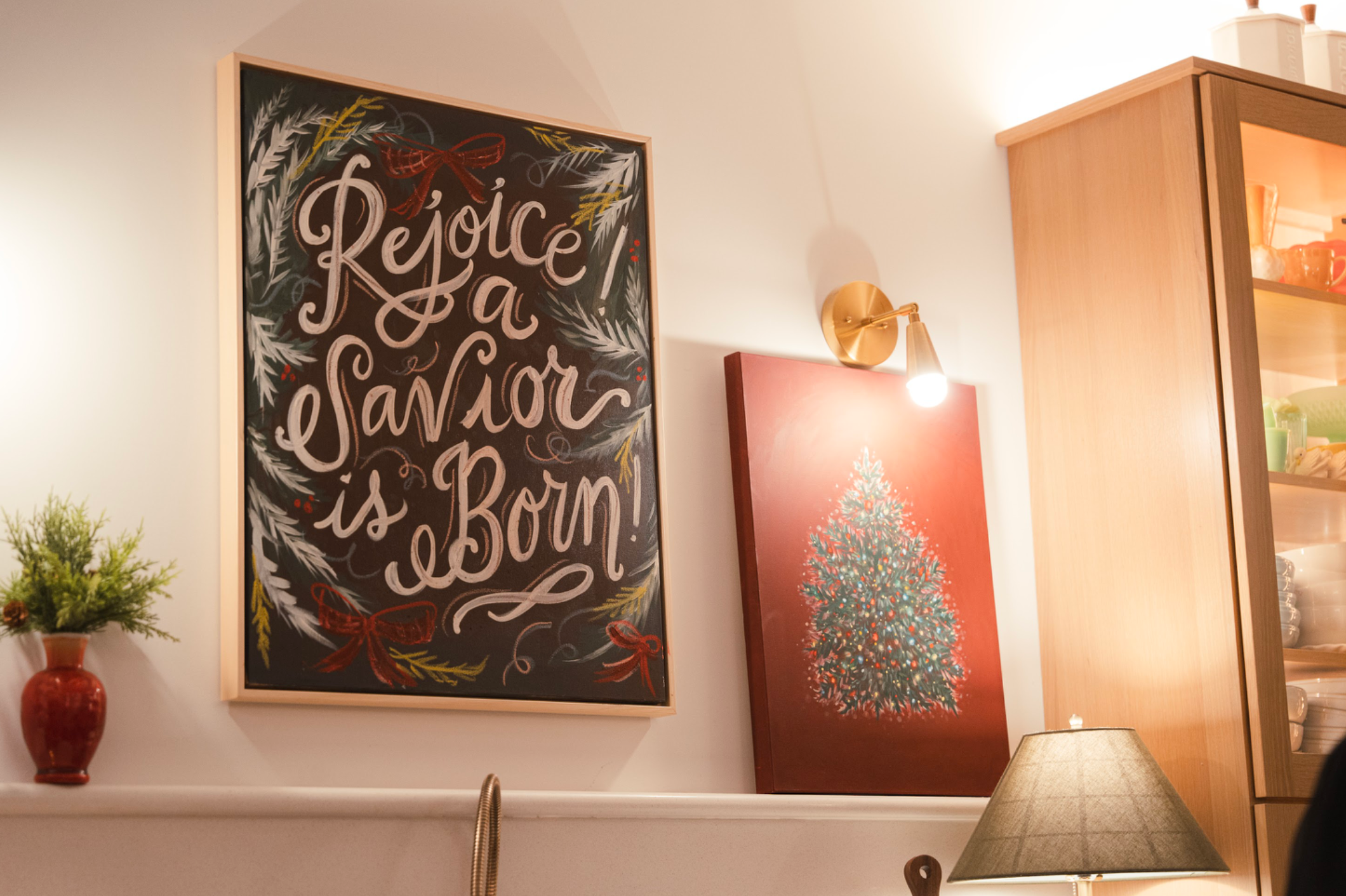 Rejoice! A Savoir is Born! Canvas