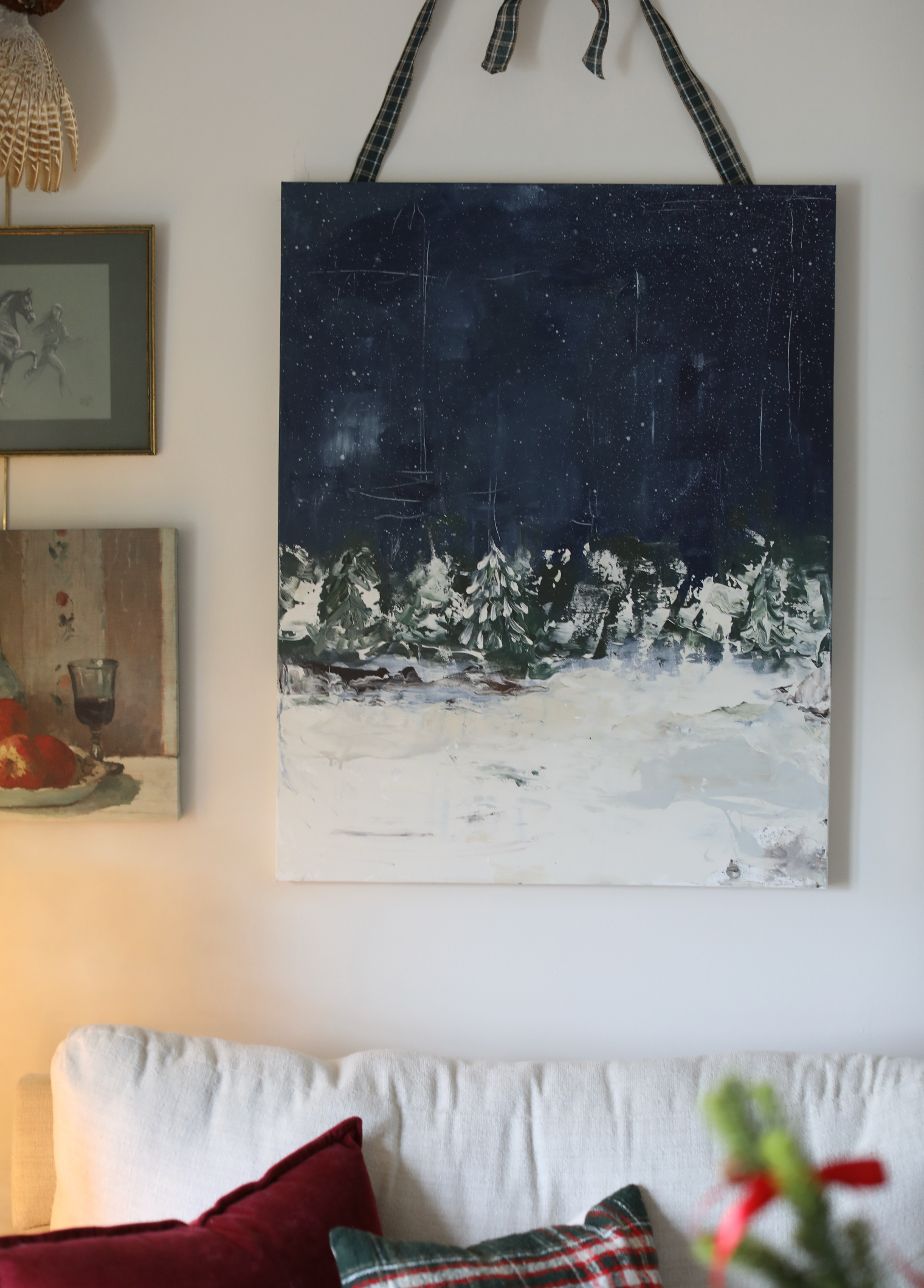 The Earth Stood Still Canvas (Snow)