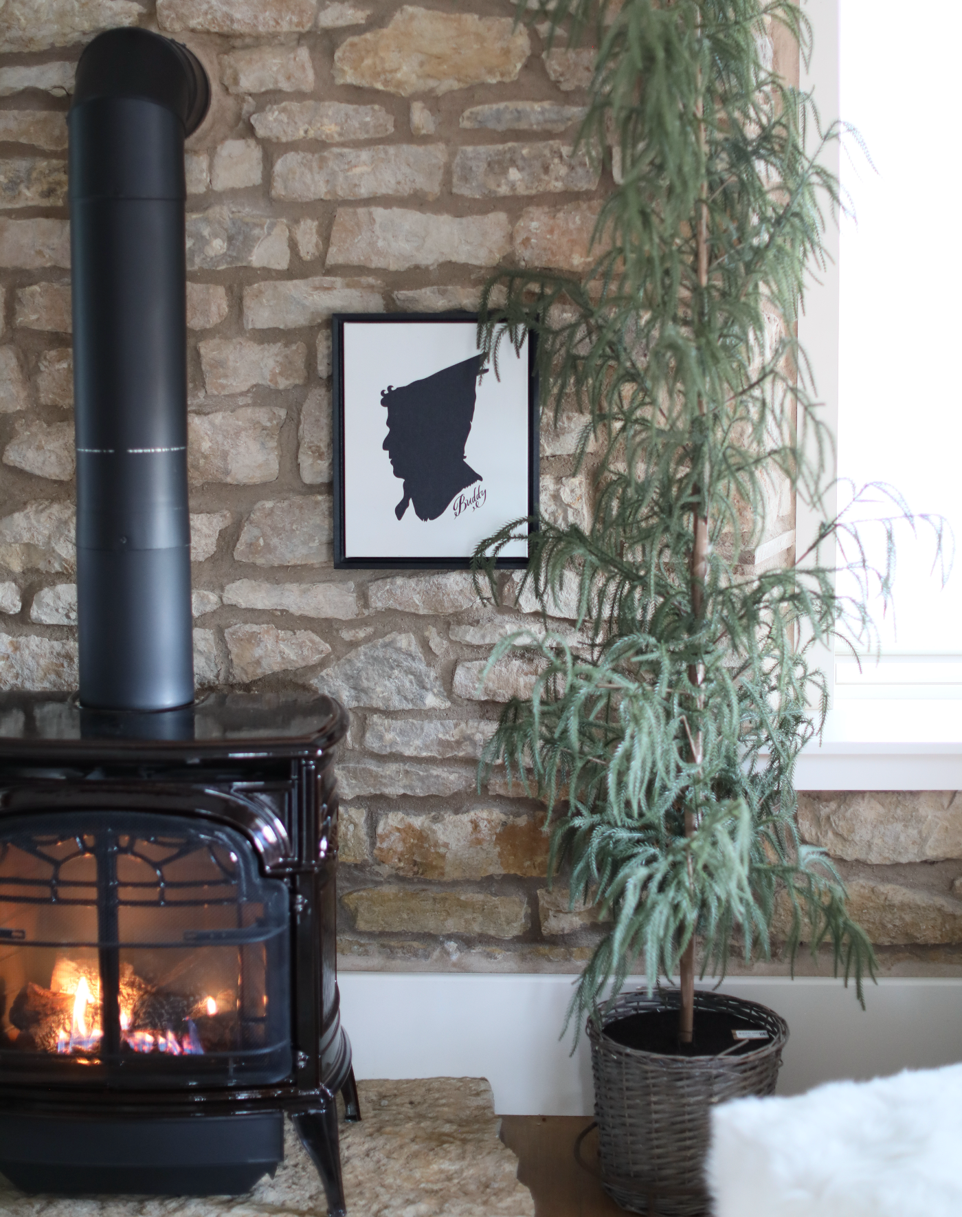 Buddy Silhouette | Canvas