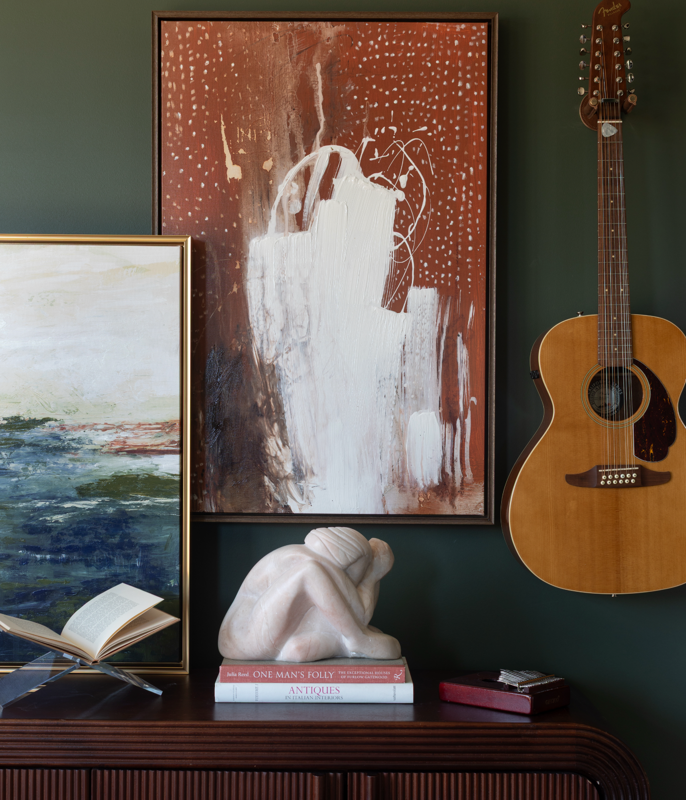 Fawn Textured Canvas Wall Art