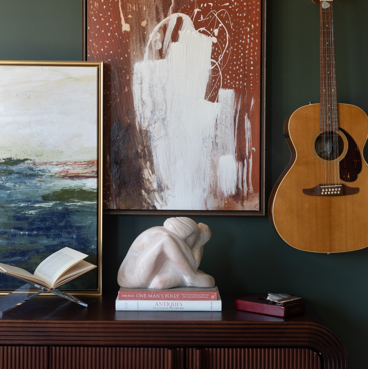 Grounded Textured Canvas Wall Art