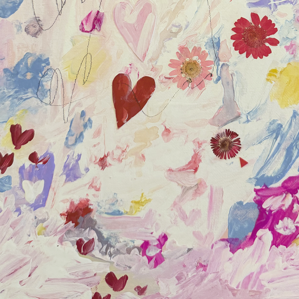 Confetti Hearts (8x10 PDF Download)