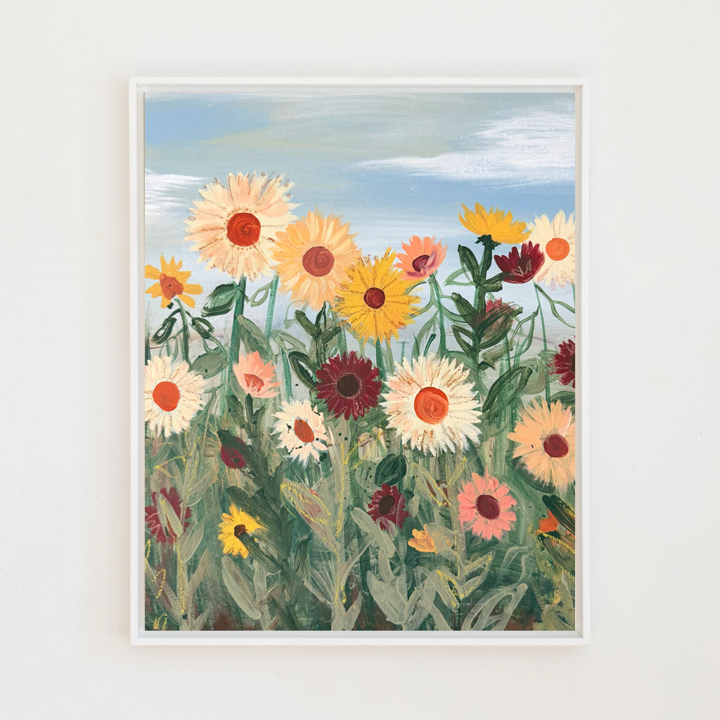 Sunflower Farm Canvas Wall Art