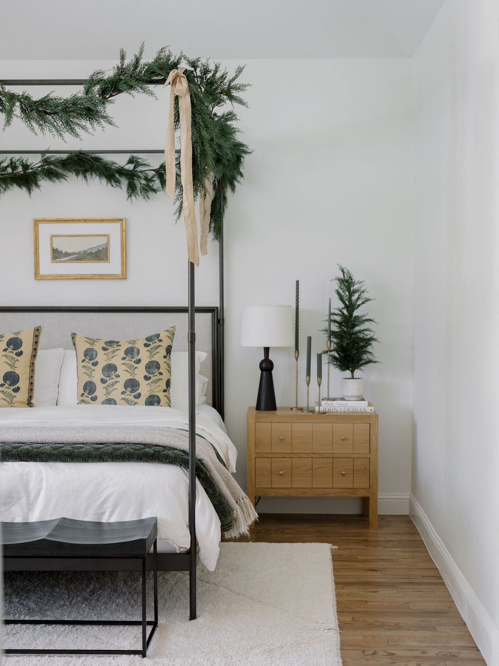 Artificial Evergreen Cedar Tree (Set of 2,  24" / 2’)