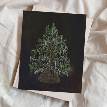 Christmas Tree | Tinsel | Canvas