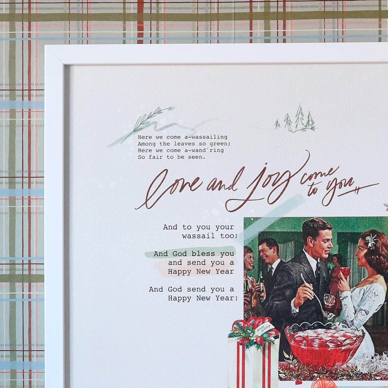 Wassailing Sketchbook | Canvas