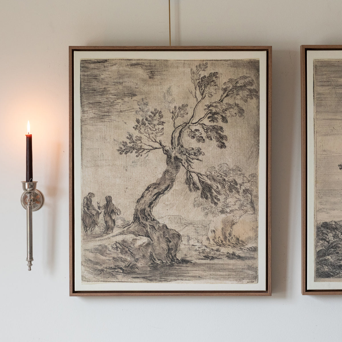 Wayfarer Vintage Lithograph Canvas Wall Art