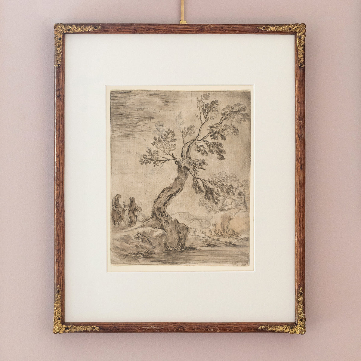 Wayfarer Vintage Lithograph Luxe Art Print