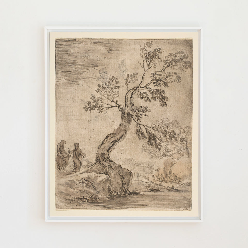 Wayfarer Vintage Lithograph Canvas Wall Art