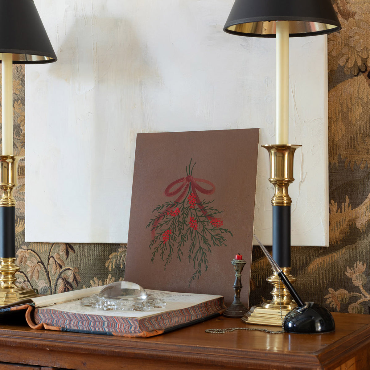 Winterberry Canvas Wall Art