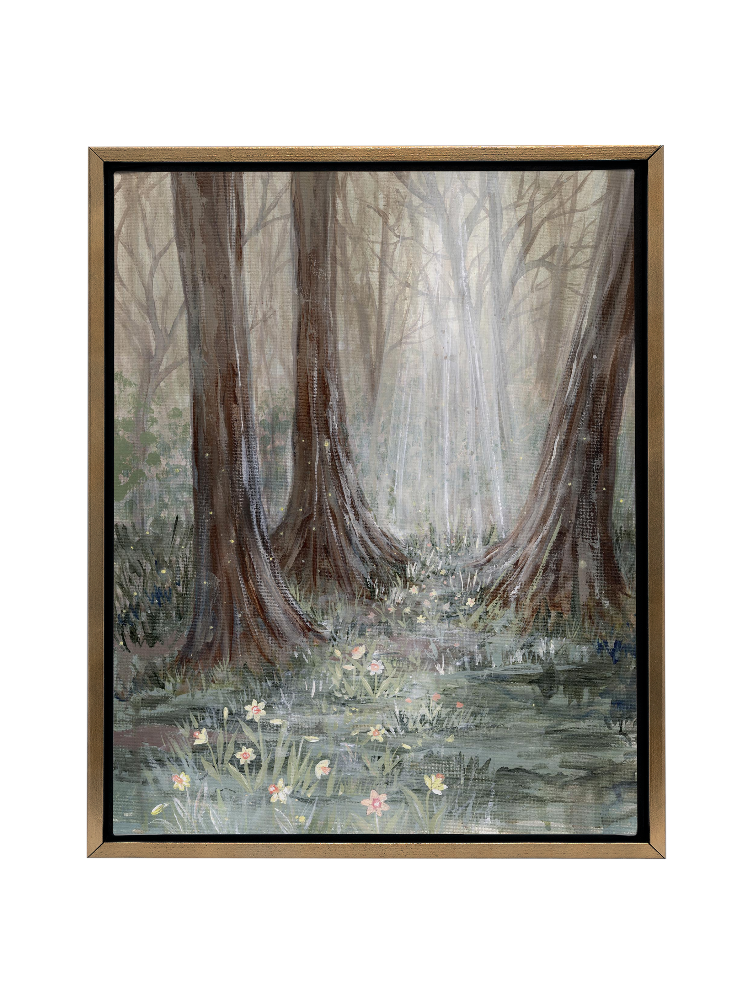 A Light Through the Trees | Canvas