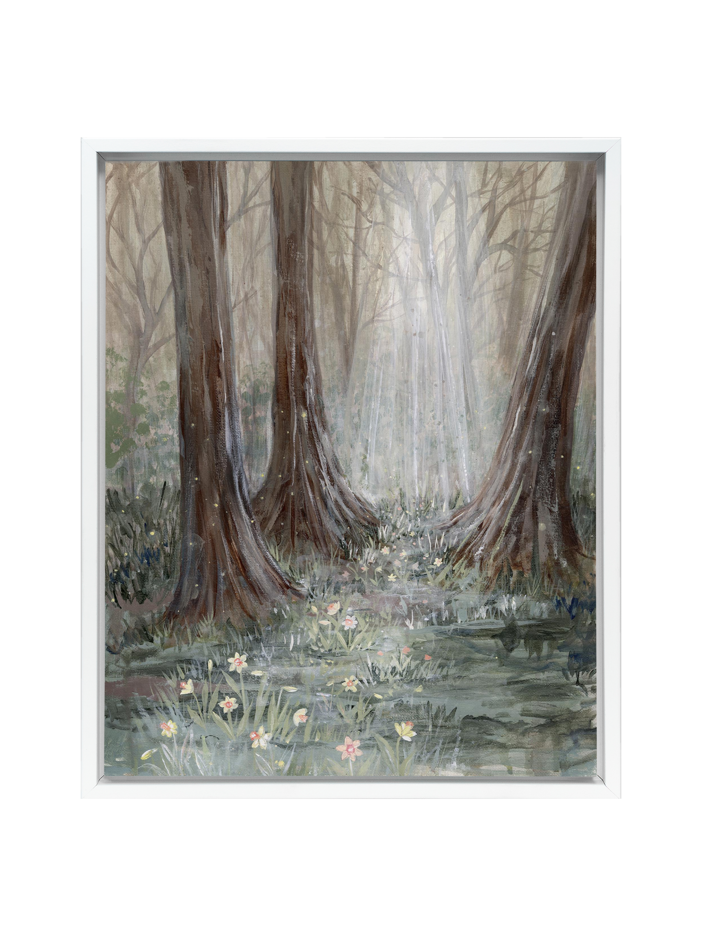 A Light Through the Trees | Canvas