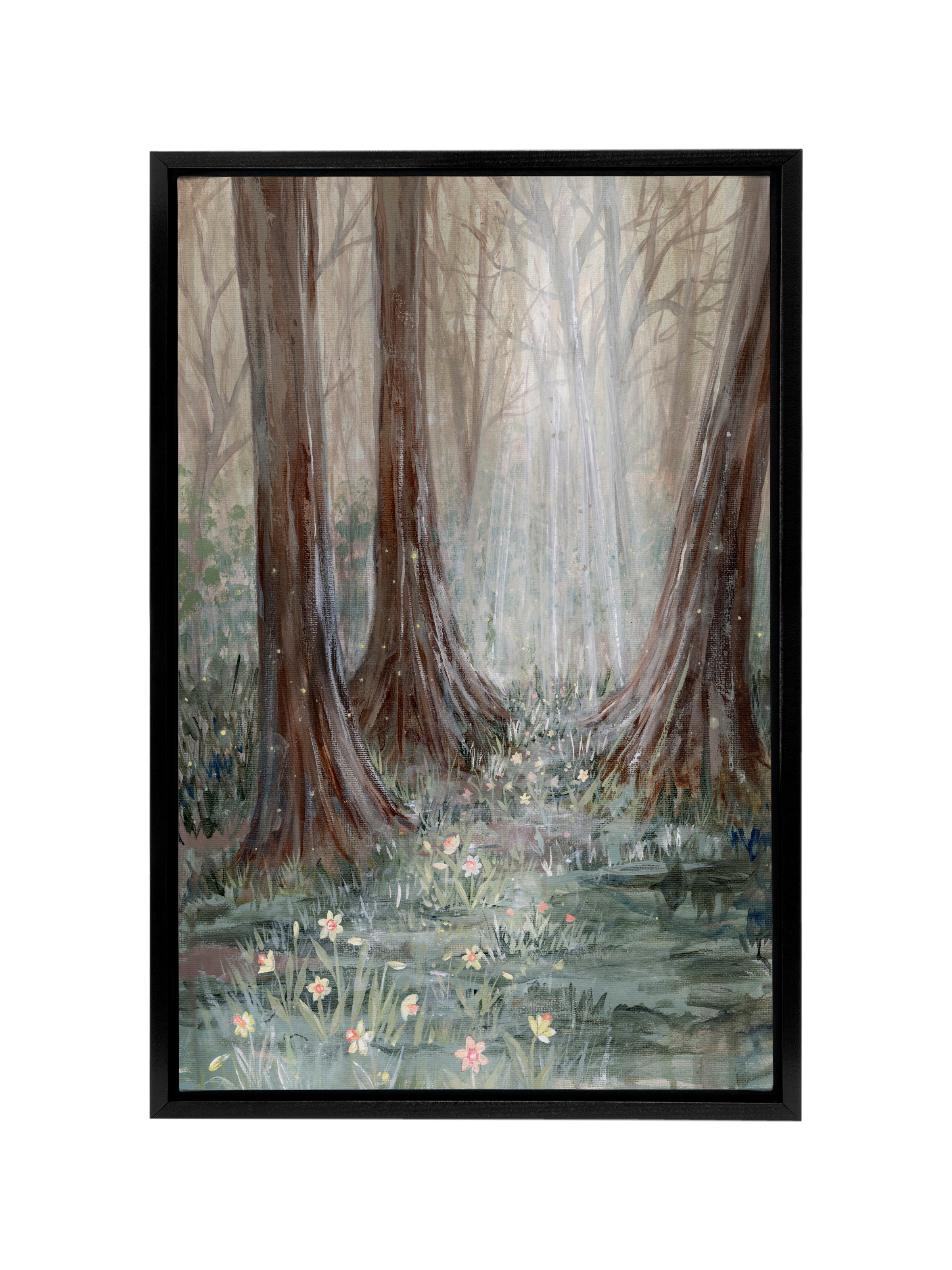 A Light Through the Trees | Canvas