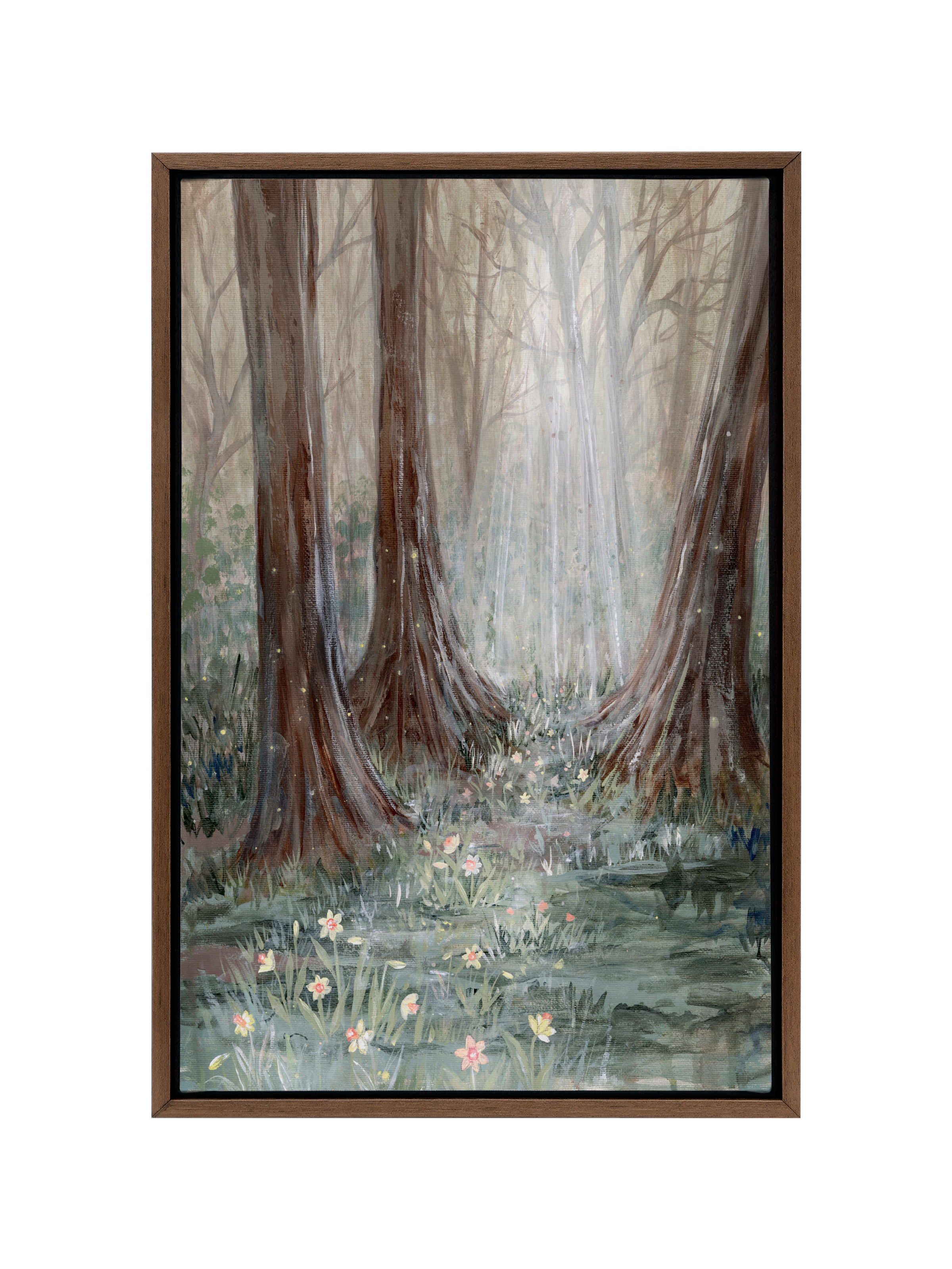 A Light Through the Trees | Canvas