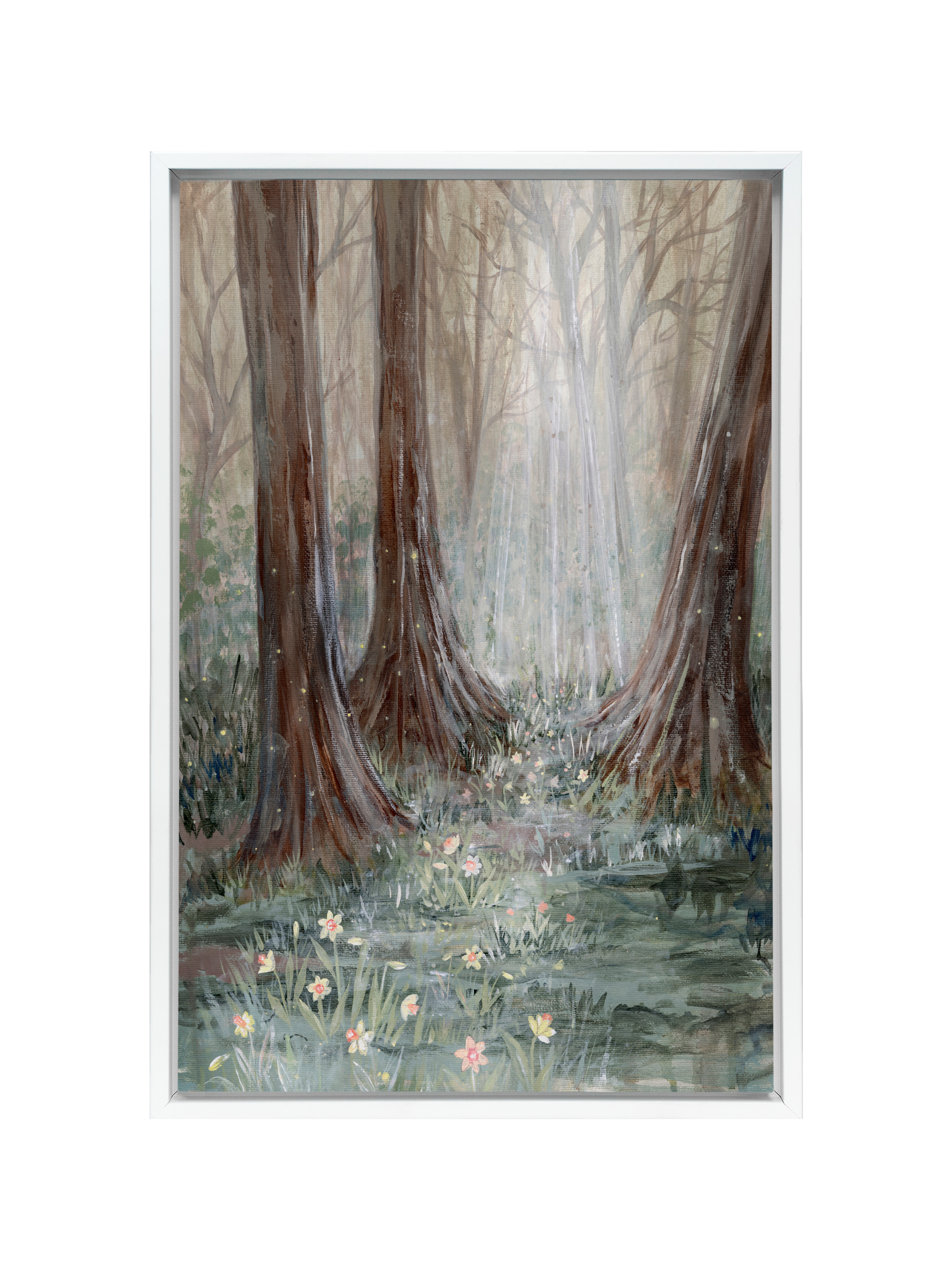 A Light Through the Trees | Canvas
