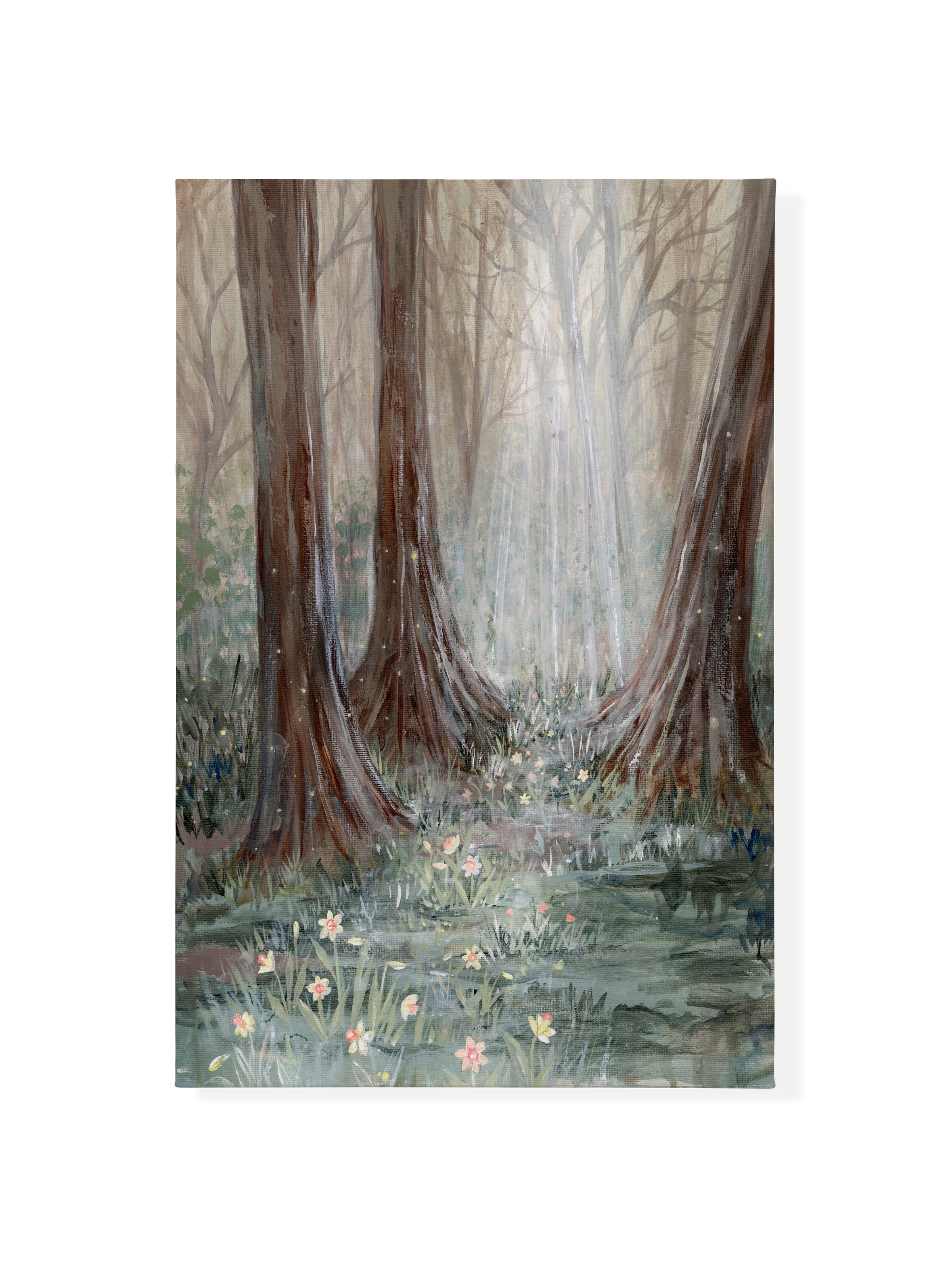 A Light Through the Trees | Canvas