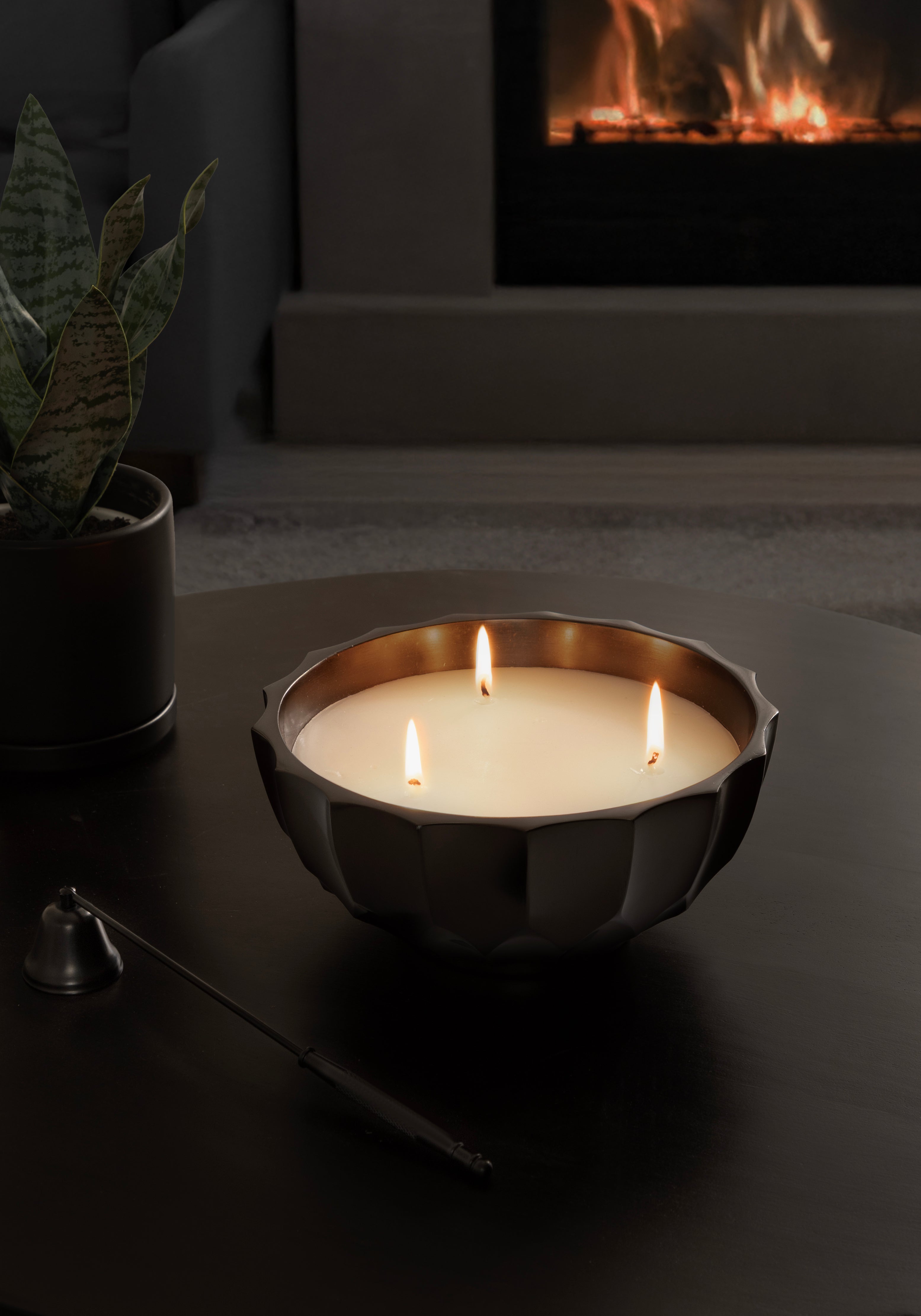 Plete Round Wax Candle Bowl