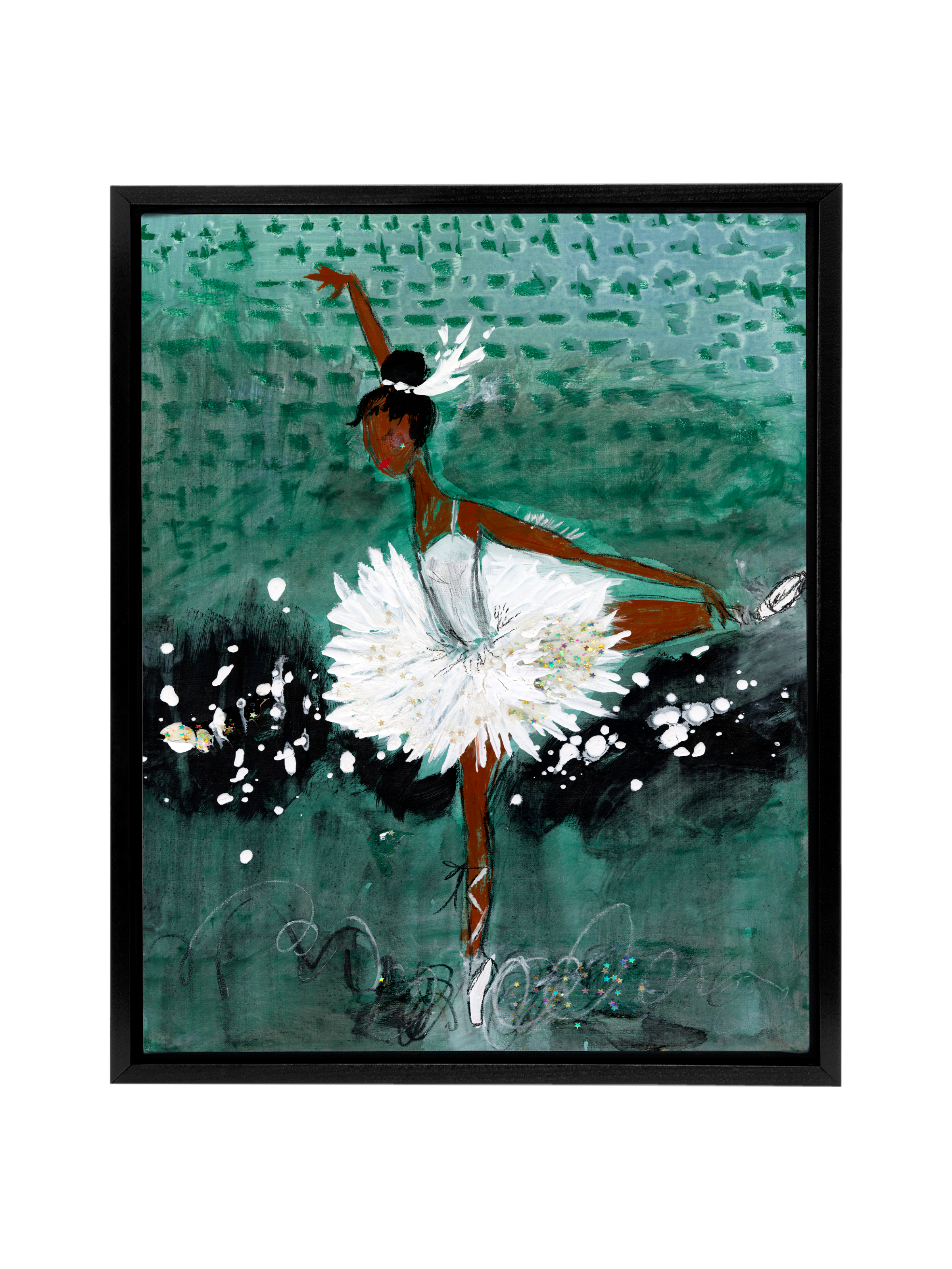 Ballerina on Stage | Canvas
