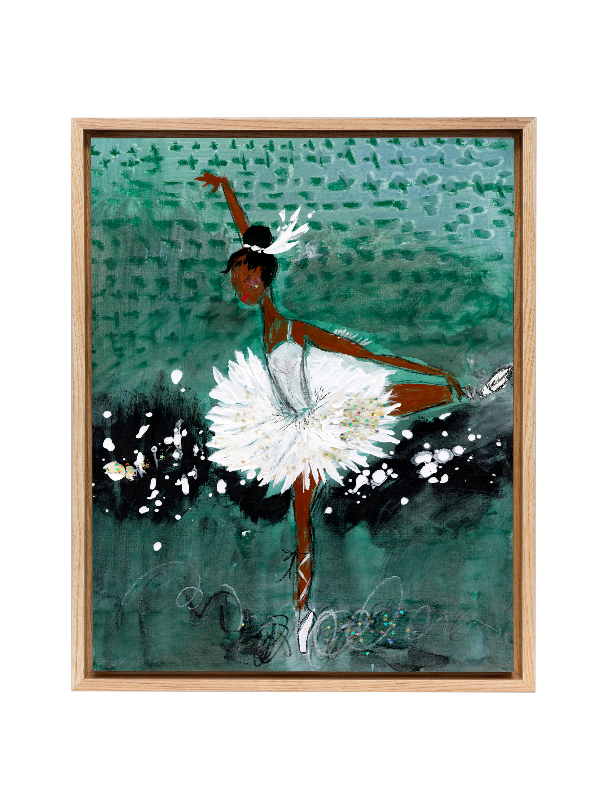 Ballerina on Stage | Canvas