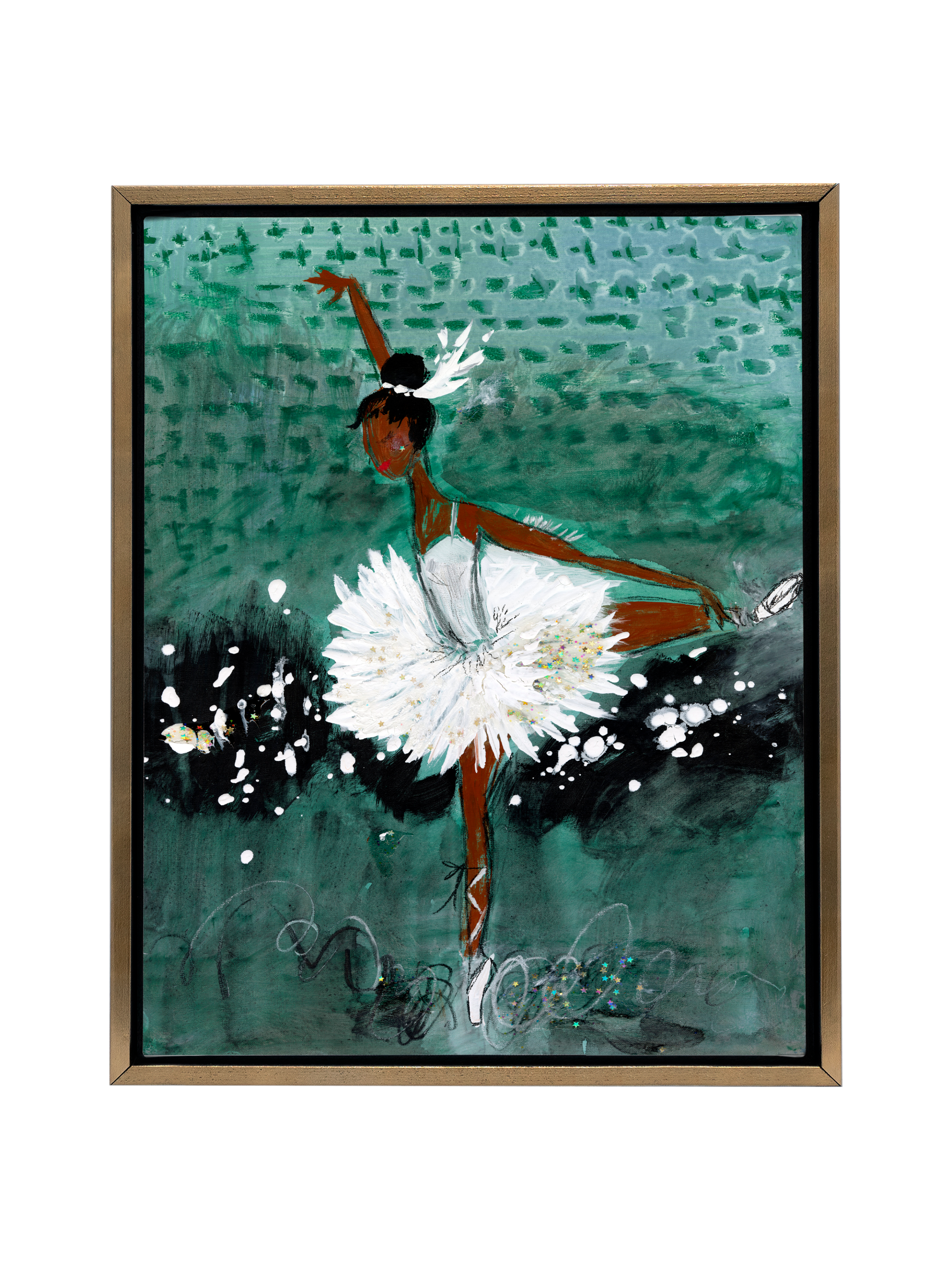 Ballerina on Stage | Canvas